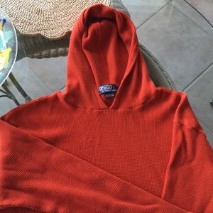 Polo orange hoodie